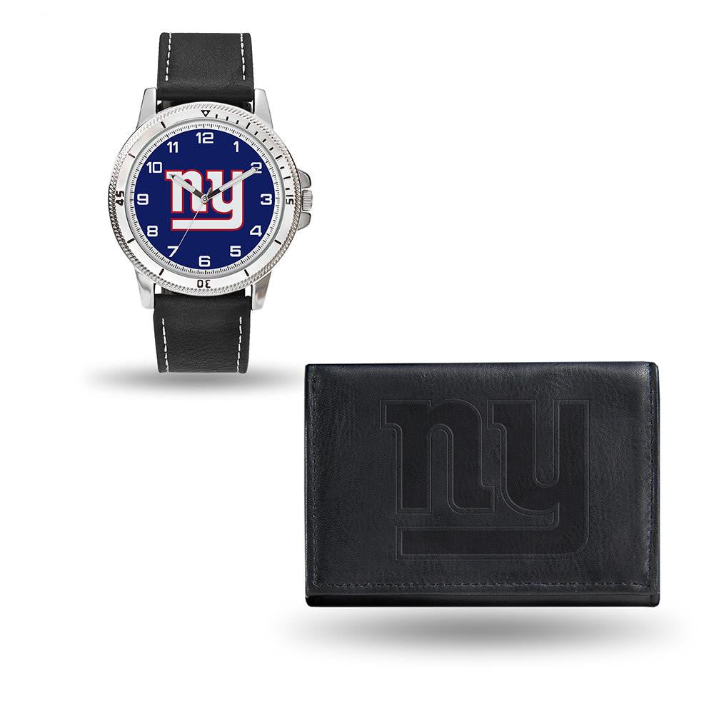New York Giants NFL Watch and Wallet Set (Chicago Watch)