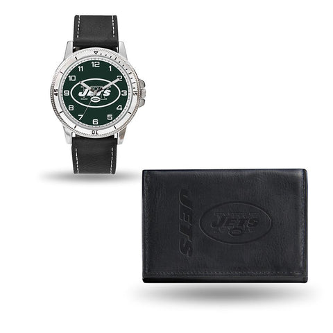 New York Jets NFL Watch and Wallet Set (Chicago Watch)