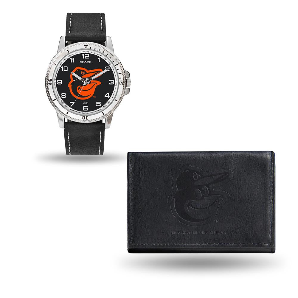 Baltimore Orioles MLB Watch and Wallet Set (Chicago Watch)