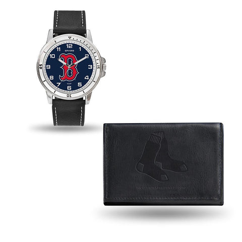 Boston Red Sox MLB Watch and Wallet Set (Chicago Watch)