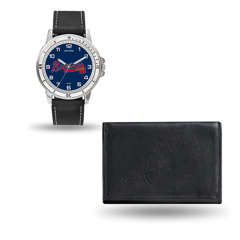 Atlanta Braves MLB Watch and Wallet Set (Chicago Watch)