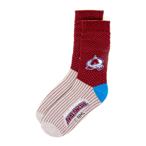 Colorado Avalanche NHL Stylish Socks (1 Pair) (S-M)