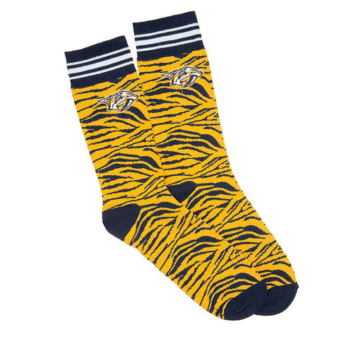 Nashville Predators NHL Stylish Team Sock (1 Pair) (M-L)