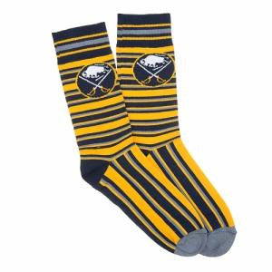 Buffalo Sabres NHL Stylish Team Sock Stripes (1 Pair) (M-L)
