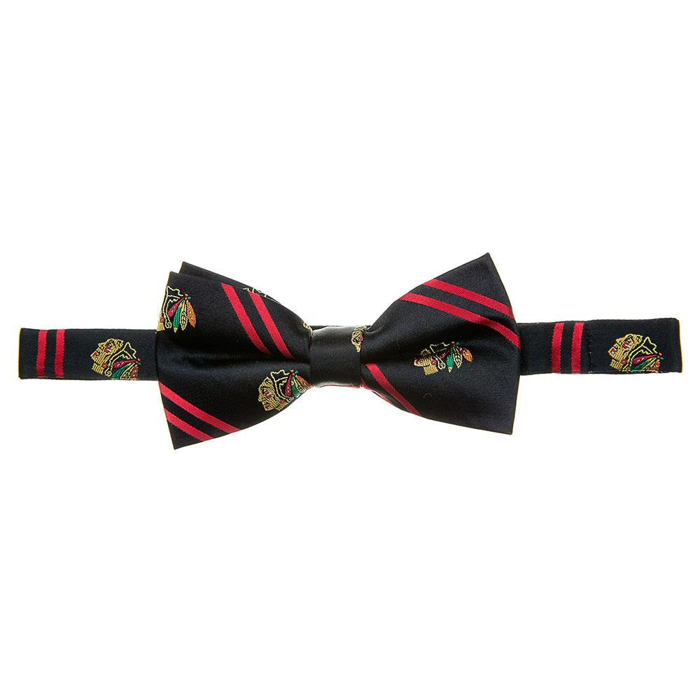 Chicago Blackhawks NHL Stylish Bow Tie
