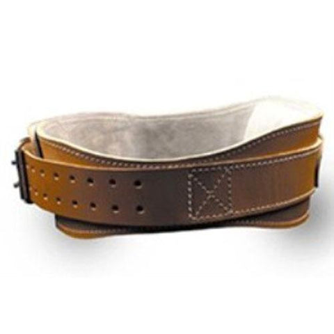 Power Contour Leather Lifting Belt 4-3-4in W x 27in-32in Waist (Small)