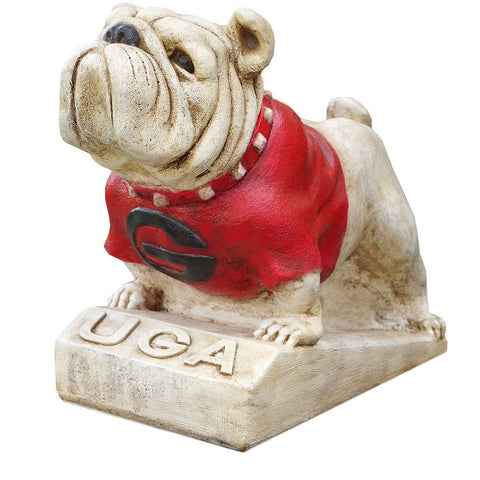 Georgia Bulldogs NCAA Bulldog College Mascot 14in Full Color Statue