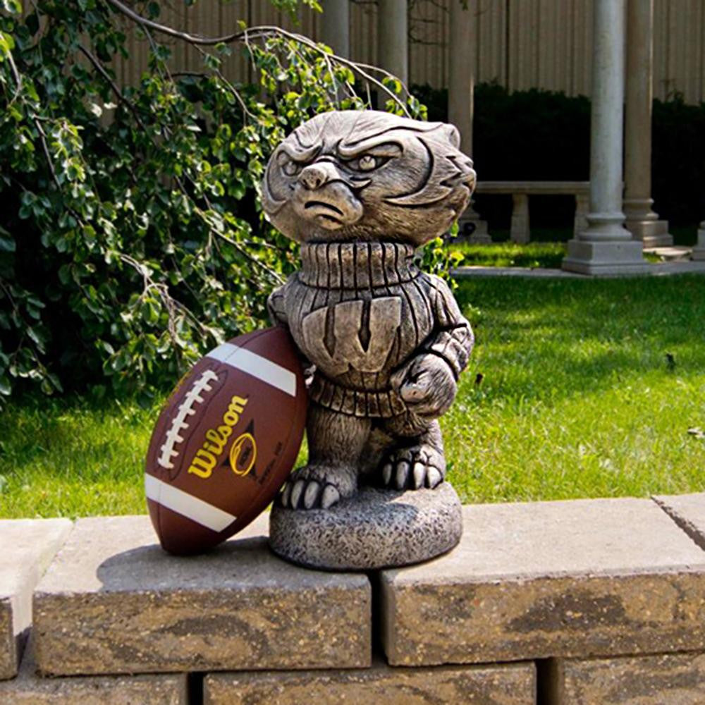 Wisconsin Badgers NCAA Bucky Badger College Mascot 20in Vintage Statue