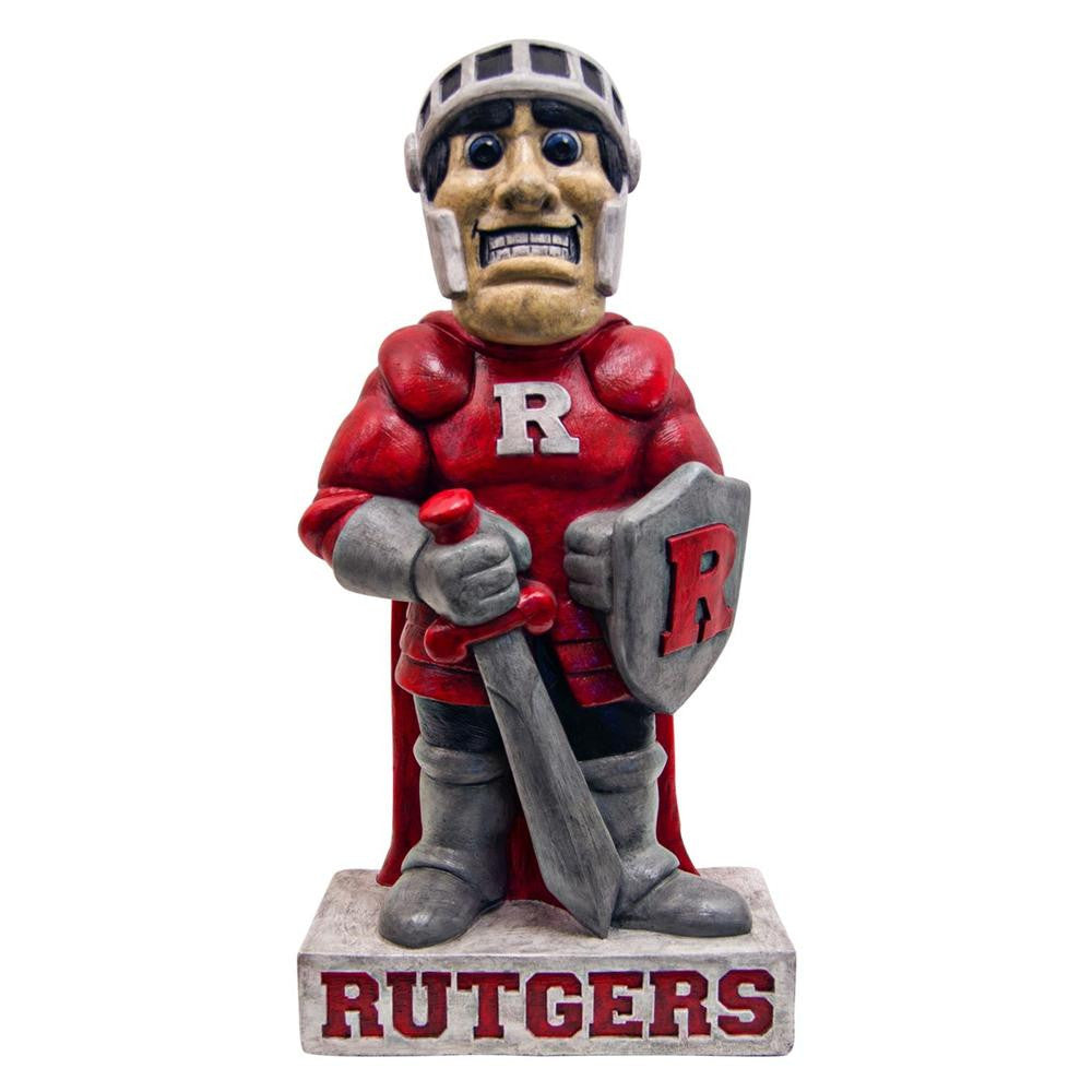 Rutgers Scarlet Knights NCAA Scarlet Knight College Mascot 21.5in Full Color Statue