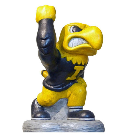 Iowa Hawkeyes NCAA Herky College Mascot 20in Full Color Statue