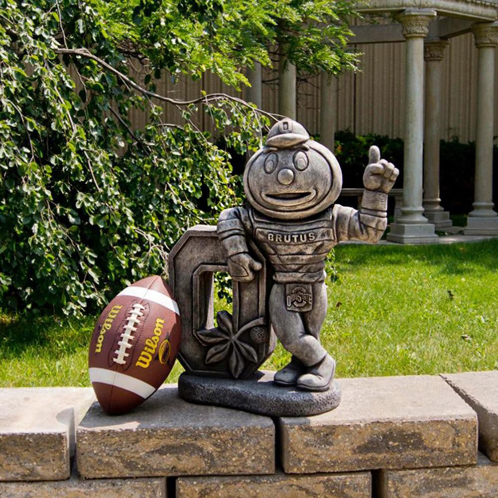 Ohio State Buckeyes NCAA Brutus College Mascot 22in Vintage Statue