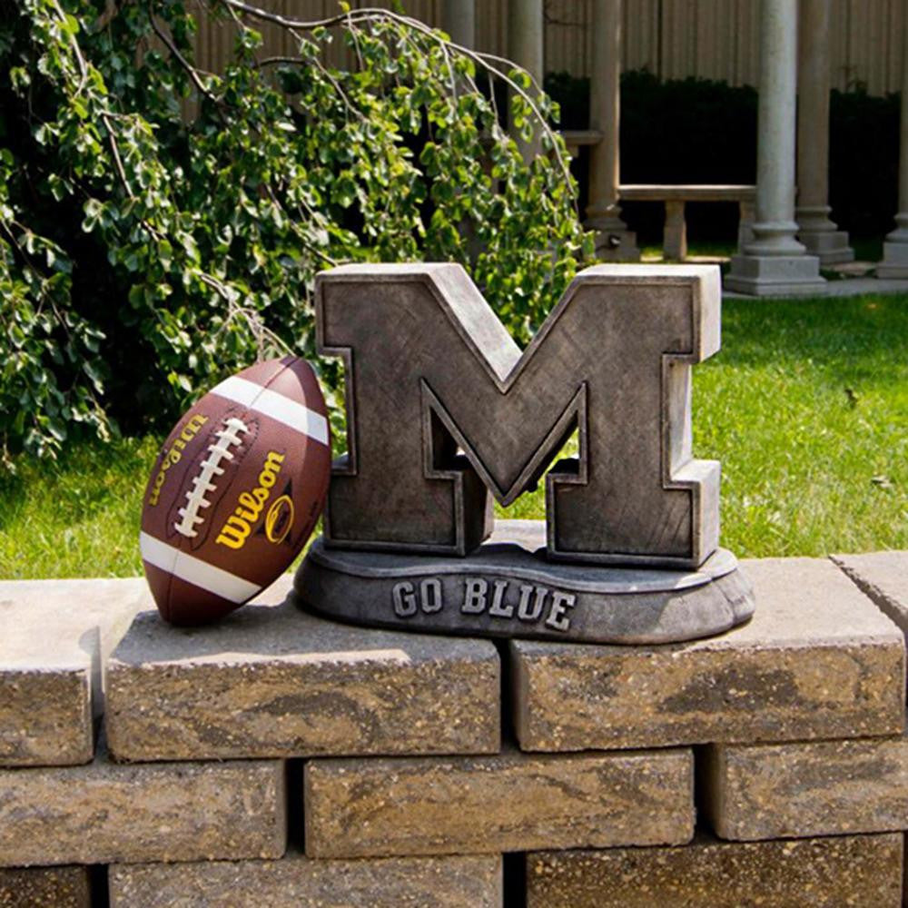 Michigan Wolverines NCAA M - Go Blue College Mascot 13in Vintage Statue