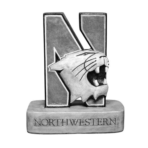 Northwestern Wildcats NCAA N-Cat Wildcat College Mascot 18in Vintage Statue