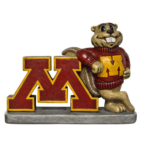 Minnesota Golden Gophers NCAA Golden Gopher College Mascot 16in Full Color Statue