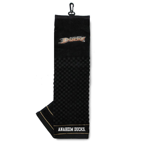 Anaheim Ducks NHL Embroidered Tri-Fold Towel
