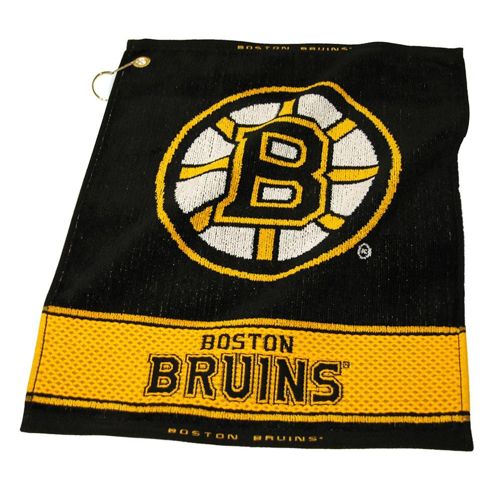 Boston Bruins NHL Woven Golf Towel