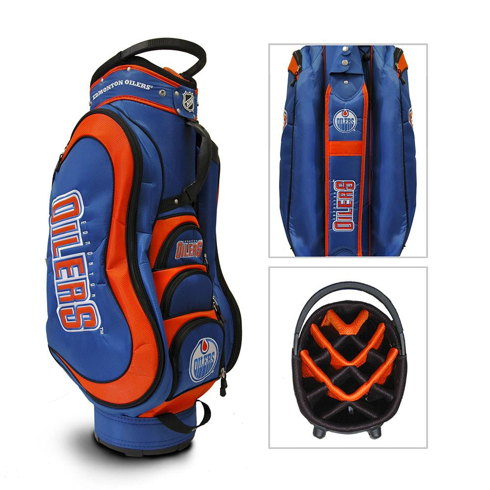 Edmonton Oilers NHL Cart Bag - 14 way Medalist