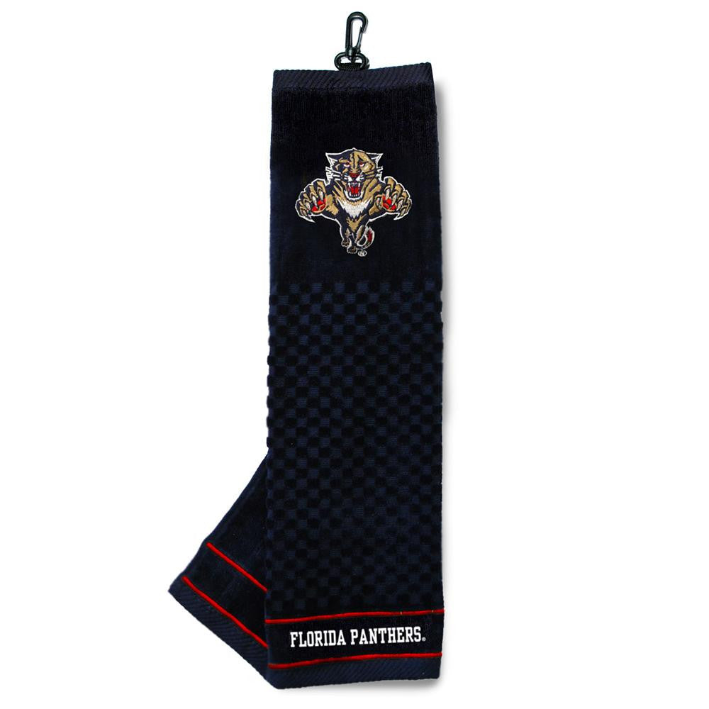 Florida Panthers NHL Embroidered Tri-Fold Towel