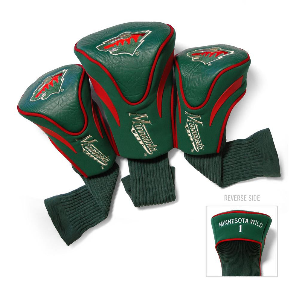 Minnesota Wild NHL 3 Pack Contour Fit Headcover