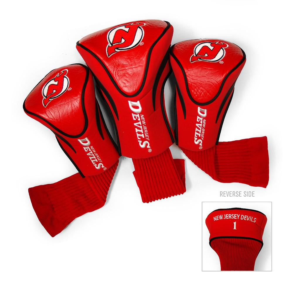 New Jersey Devils NHL 3 Pack Contour Fit Headcover