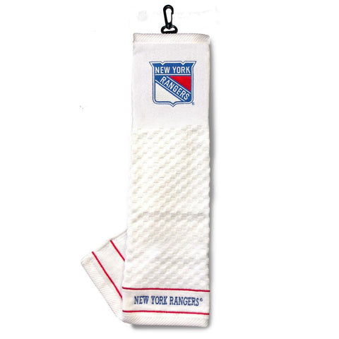 New York Rangers NHL Embroidered Tri-Fold Towel