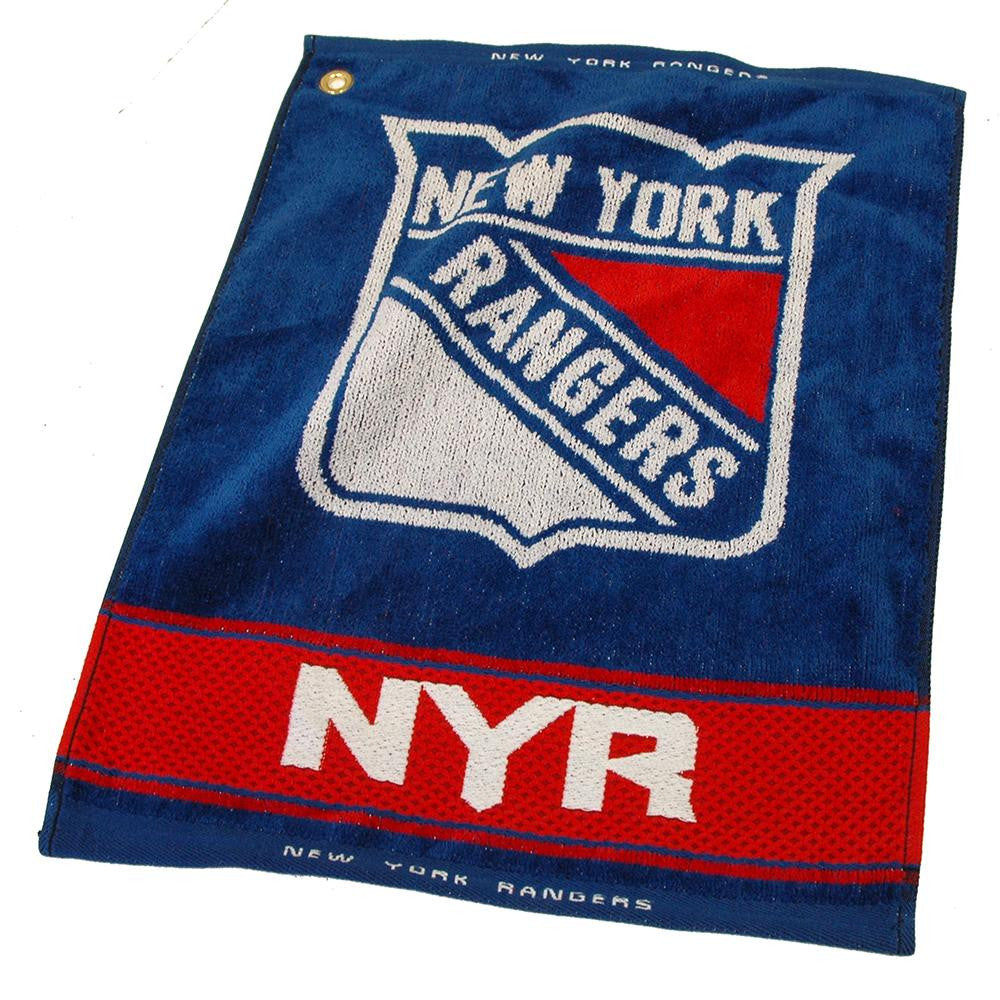 New York Rangers NHL Woven Golf Towel