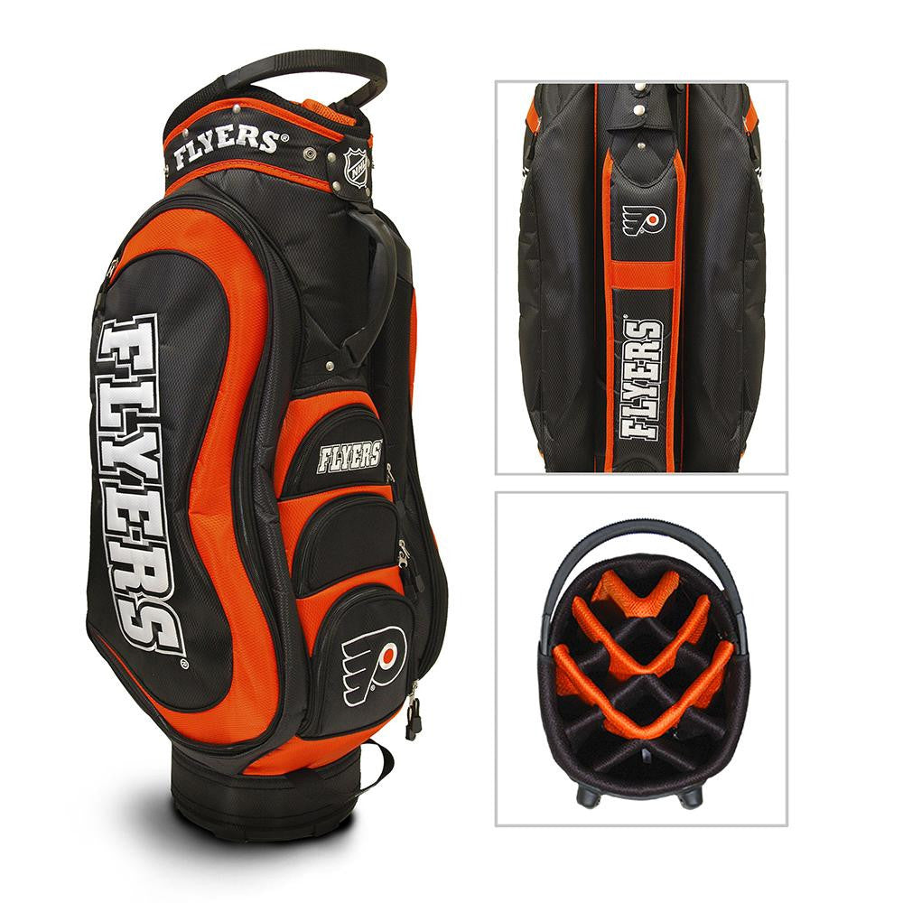 Philadelphia Flyers NHL Cart Bag - 14 way Medalist