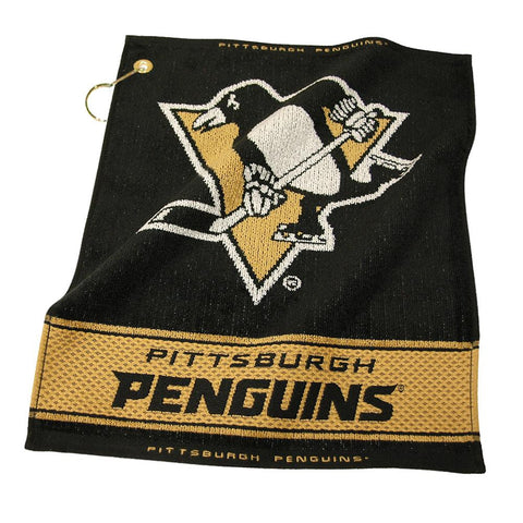 Pittsburgh Penguins NHL Woven Golf Towel