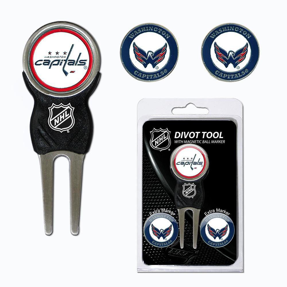 Washington Capitals NHL Divot Tool Pack w-Signature Tool