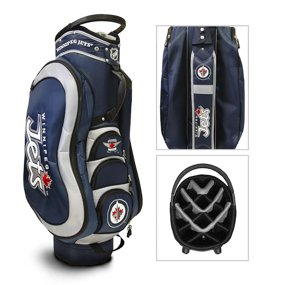 Winnipeg Jets NHL Cart Bag - 14 way Medalist