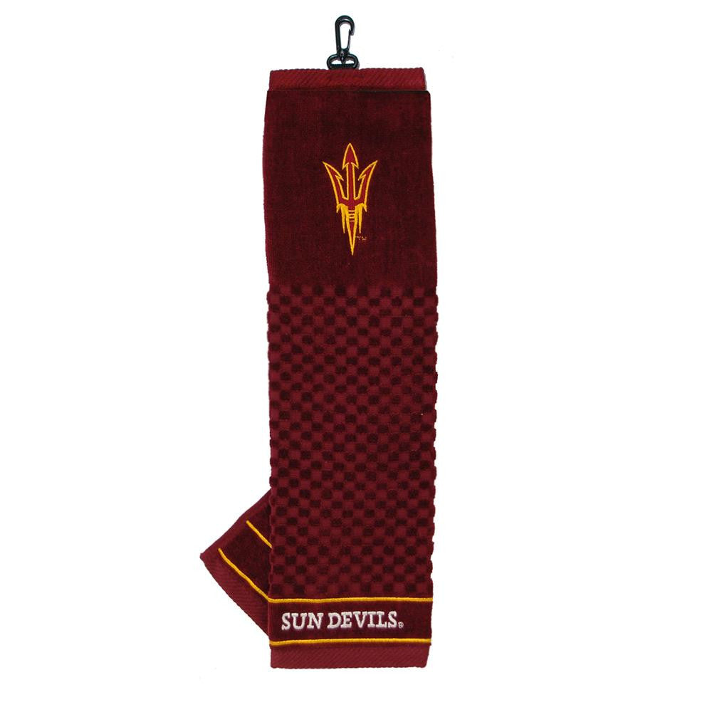 Arizona State Sun Devils NCAA Embroidered Tri-Fold Towel