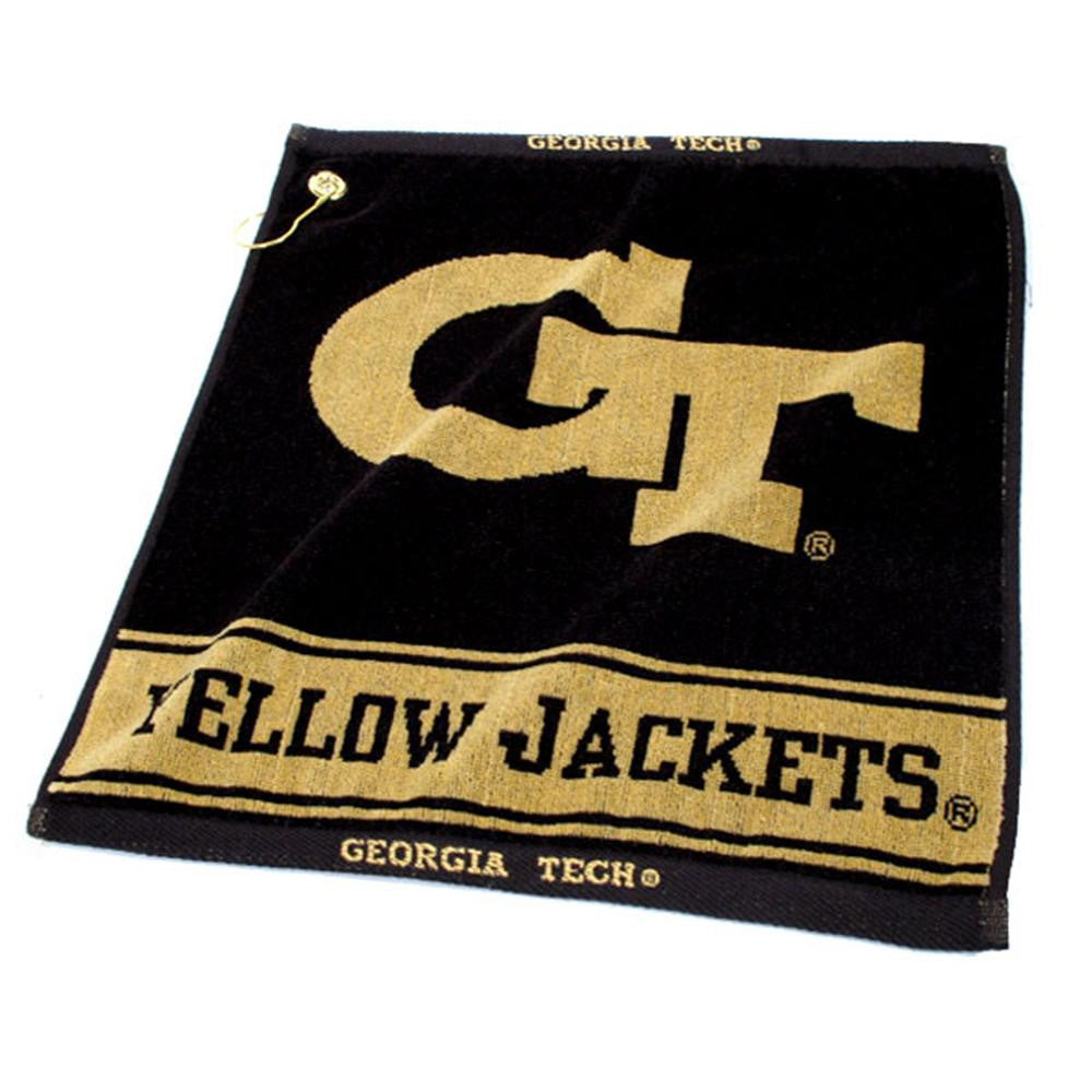 Georgia Tech Yellowjackets NCAA Woven Golf Towel