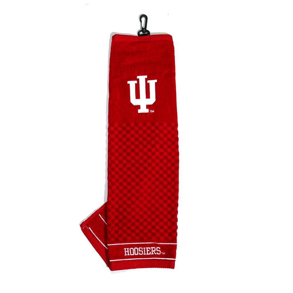 Indiana Hoosiers NCAA Embroidered Tri-Fold Towel