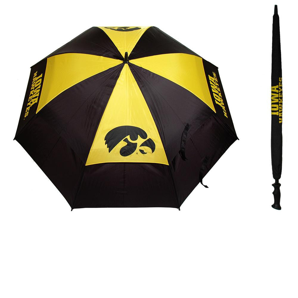 Iowa Hawkeyes NCAA 62 inch Double Canopy Umbrella