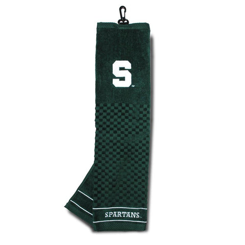 Michigan State Spartans NCAA Embroidered Tri-Fold Towel