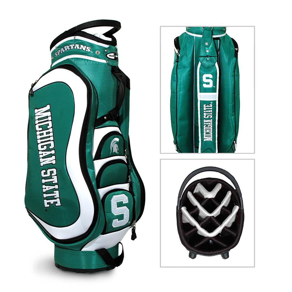 Michigan State Spartans NCAA Cart Bag - 14 way Medalist