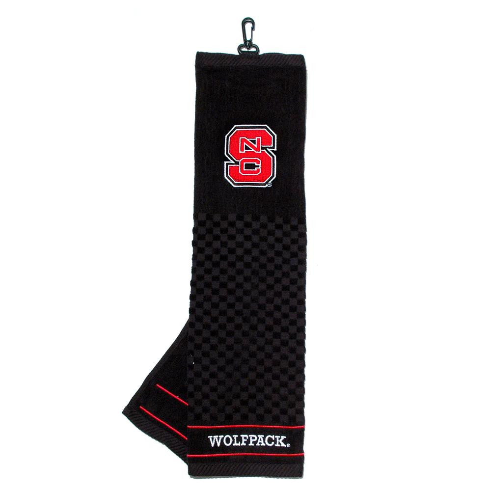 North Carolina State Wolfpack NCAA Embroidered Tri-Fold Towel