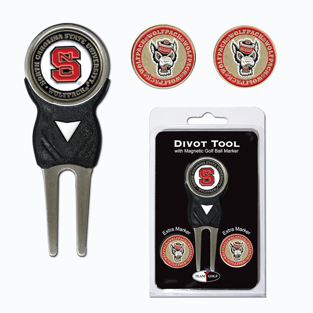 North Carolina State Wolfpack NCAA Divot Tool Pack w-Signature Tool