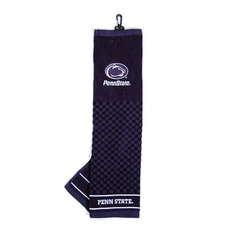 Penn State Nittany Lions NCAA Embroidered Tri-Fold Towel