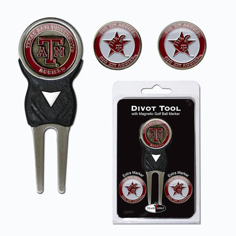 Texas A&M Aggies NCAA Divot Tool Pack w-Signature Tool