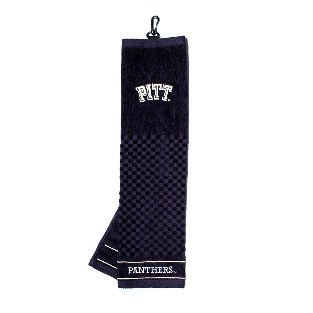 Pittsburgh Panthers NCAA Embroidered Tri-Fold Towel