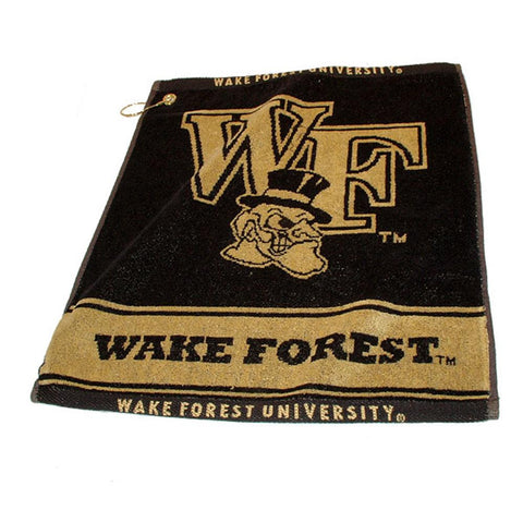 Wake Forest Demon Deacons NCAA Woven Golf Towel