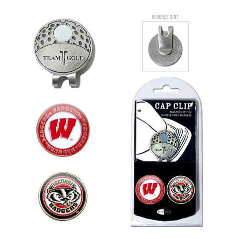 Wisconsin Badgers NCAA Cap Clip