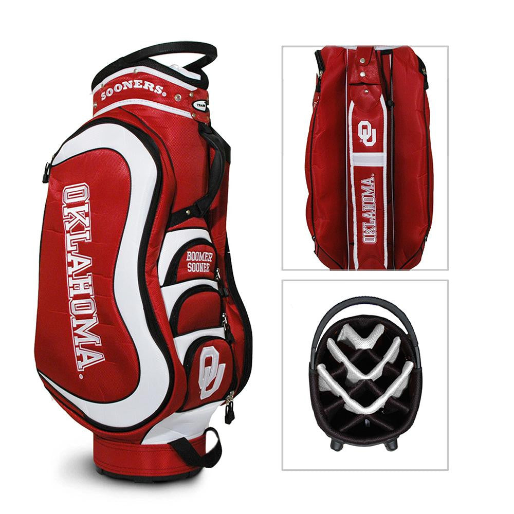 Oklahoma Sooners NCAA Cart Bag - 14 way Medalist