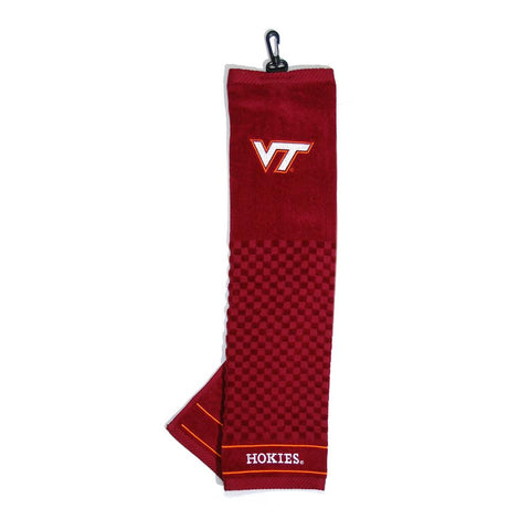 Virginia Tech Hokies NCAA Embroidered Tri-Fold Towel