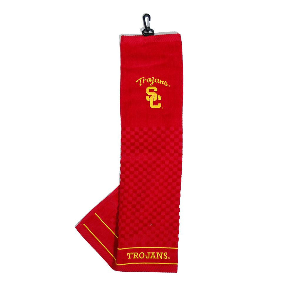USC Trojans NCAA Embroidered Tri-Fold Towel