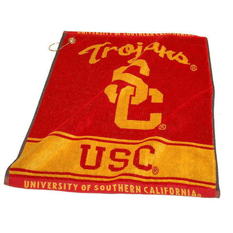 USC Trojans NCAA Woven Golf Towel