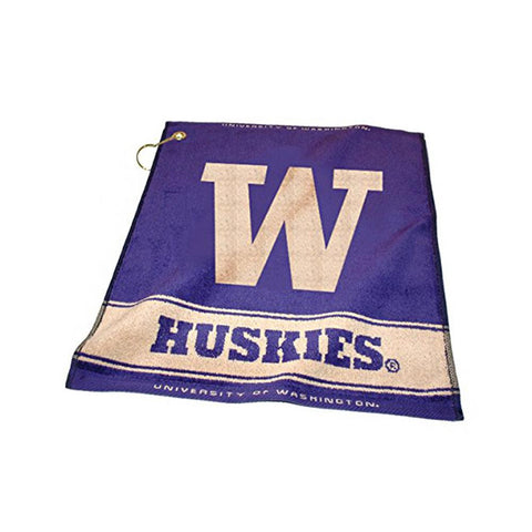 Washington Huskies NCAA Woven Golf Towel