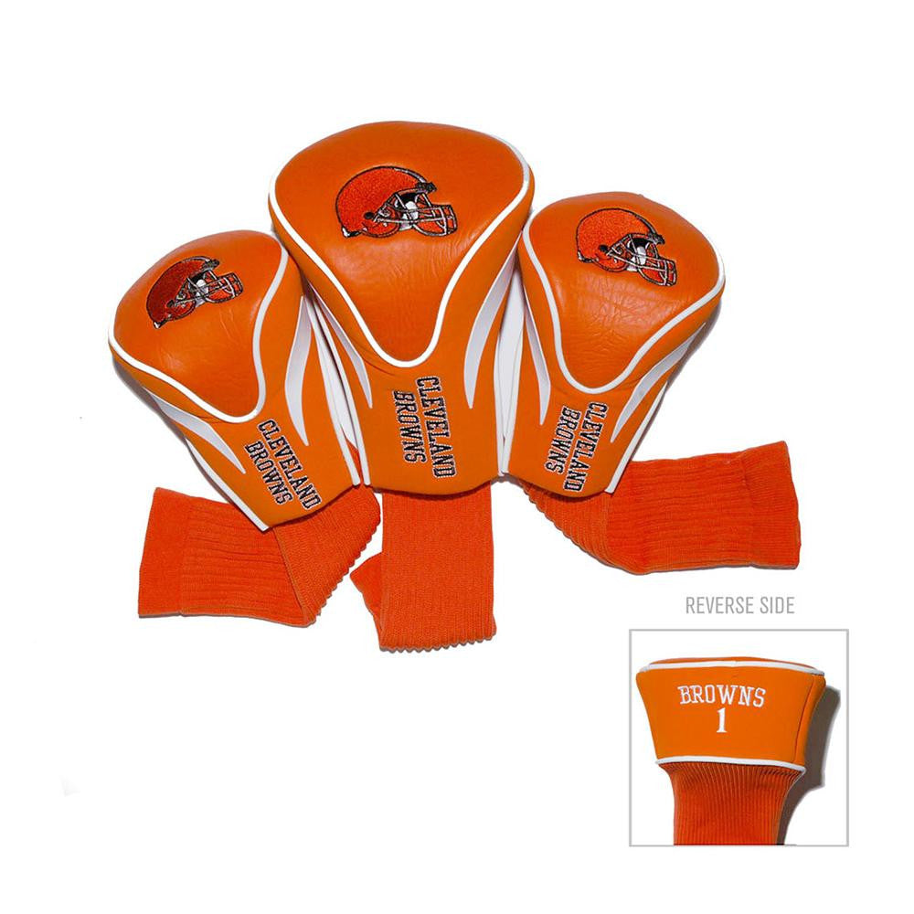 Cleveland Browns NFL 3 Pack Contour Fit Headcover