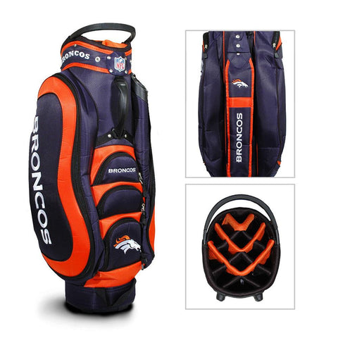 Denver Broncos NFL Cart Bag - 14 way Medalist